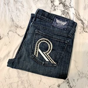 Rock & Republic Medium Washed Boot Cut Jeans